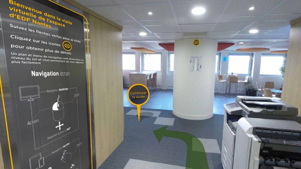 Visite virtuelle Speedernet Sphere