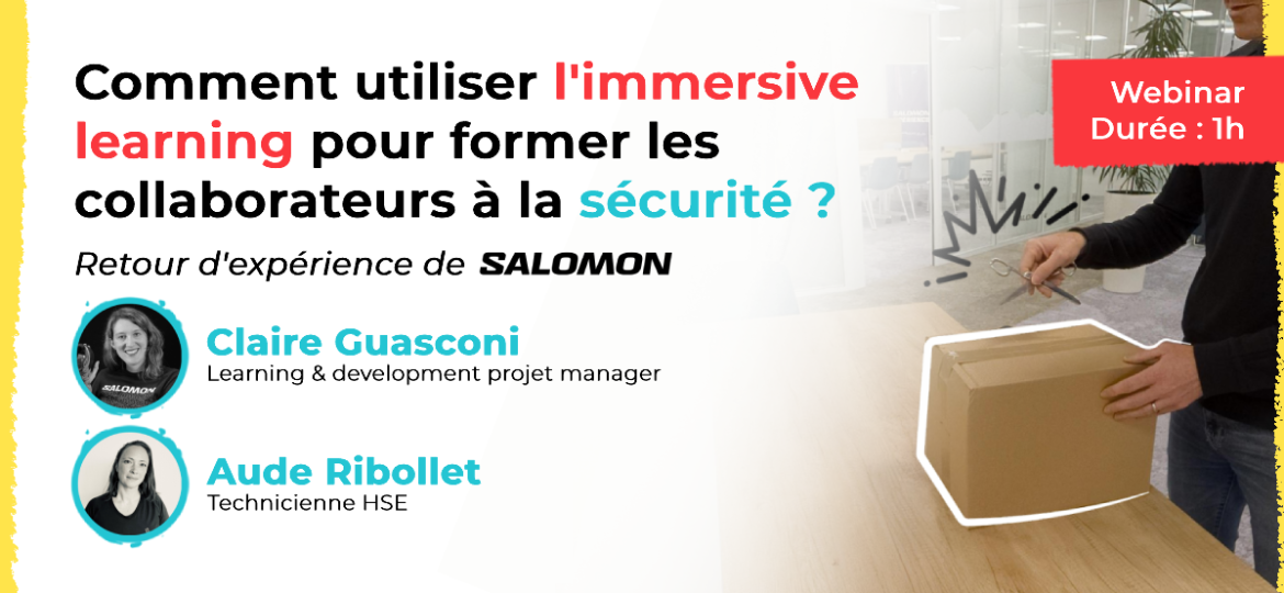 Webinar sur la sécurité et l'immersive learning -Salomon Speedernet Sphere