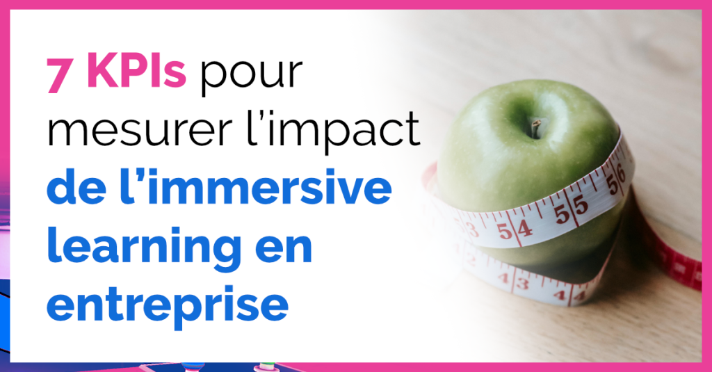 Couverture 7 kpi pour mesurer impact immersive learning en entreprise - Speedernet Sphere