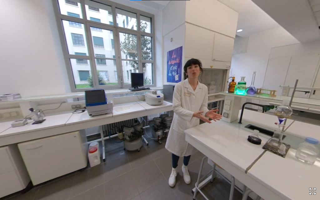 Laboratoire ISPB - Explications par le Dr Garrido, Maître de conférences
